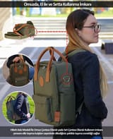 NPO Dailylife 16" Unisex Smart Notebook Günlük Sırt… 5