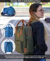 NPO Dailylife 16" Unisex Smart Notebook Günlük Sırt… 5