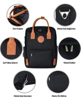 NPO Dailylife 16" Unisex Smart Notebook Günlük Sırt… 6