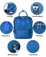 NPO Dailylife 16" Unisex Smart Notebook Günlük Sırt… 8