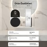 NPO ESX9 Led Ekranlı Otomatik Açılan Kapaklı Şarjlı Fırça… 9