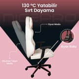 NPO GC2001PW 2D Kolçaklı,RGB Ledli,Boyun ve Sırt Destekli… 6
