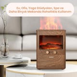 NPO iHome NPD3L 3D Şömine Efektli 3L Aromaterapi Difüzör… 3