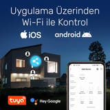 NPO LC05 Dokunmatik Wifi TUYA Destekli 3'lü Akıllı Elektrik… 2