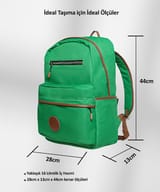 NPO nJoy 16" Unisex Notebook & Günlük Sırt Çantası-Benetton… 8