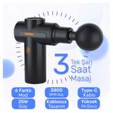 NPO NMJ17 4 Masaj Başlıklı 6 Seviyeli 3800RPM Titreşimli… 7