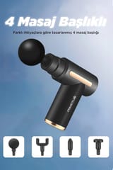 NPO NMJ6 4 Masaj Başlıklı 6 Seviyeli 3800RPM Type-C… 3