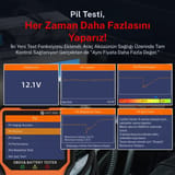 NPO NPC368Pro 2in1 Akü Analizli ve 50.000+ Hata Kodu… 7