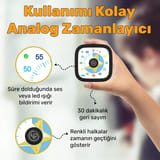 NPO NPT31ST Mutfak,Ders,Yemek için 60dk Analog Alarm… 2