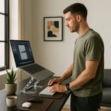 NPO NVR-5035 Açı Ayarlı Ergonomik Macbook Özel 17" Masaüstü… 4