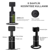 NPO PHPro-W Akıllı 360° Yüz ve Vucut Takipli,Şarjlı, Yapay… 9