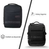 NPO Prestige 16" Smart Notebook Sırt Çantası-Siyah 4
