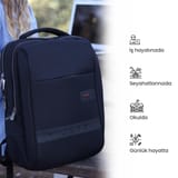 NPO Prestige 16" Smart Notebook Sırt Çantası-Siyah 7