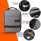 NPO Prestige 16" Smart Notebook Sırt Çantası-Gri 6