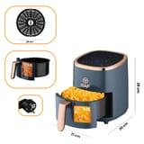 NPO RAF R5007 Dokunmatik Ekran 4.0L Airfryer 1500W Yağsız… 3