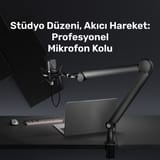 NPO STD131B Stüdyo Tasarım Kablo Yönetimli Amortisörlü… 2
