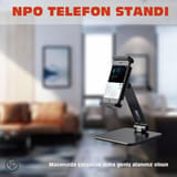 NPO STD20116G 360°Ayarlanabilir Tablet ve Telefon Tutucu… 4