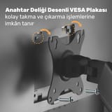 NPO STD46012B Airgrip 17"-32" Ergonomik 360° Amortisörlü… 5