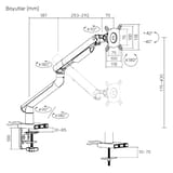 NPO STD49012UW Elysium 17"-32" Ultra Slim Alüminyum 2xUSB… 7