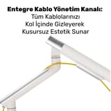 NPO STD49012UW Elysium 17"-32" Ultra Slim Alüminyum 2xUSB… 5
