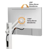 NPO STD5611TW 17"-35" Amortisörlü Tekerlekli VESA Uyumlu… 5