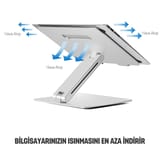 NPO STD6081S Açı Ayarlı Ergonomik Macbook Özel 11"-17"… 6