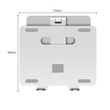 NPO STD6081S Açı Ayarlı Ergonomik Macbook Özel 11"-17"… 8