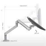NPO STD7070GS 10"-27" VESA Monitör/Notebook Stand Tek Kol… 6