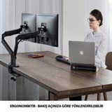 NPO STD7080G 10"-27" Alüminyum Amortisörlü VESA Monitör… 5