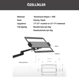 NPO STD7086S 10"-27" Notebook Stand Vesa Amortisörlü… 7