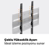 NPO STD85446 32"-75" Curved TV Uyumlu Tam Hareketli… 4