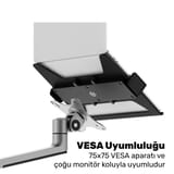 NPO STDNBH6 11.6"-17.3" Notebook/Laptop Tutucu Tepsi VESA… 4