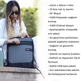 NPO Success Smart 16" Notebook Sırt Çantası-Gri 7