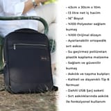 NPO Success Smart 16" Notebook Sırt Çantası- Siyah 7