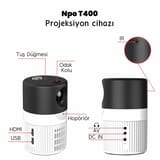Npo T400 3000L(40ANSI), IOS/Android/Windows/TVbox Uyumlu… 4