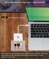 NPO TCA-104 MUF82ZM Macbook Type-C to HDMI-USB-Type-C… 5