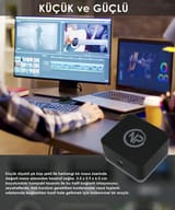 NPO TCD-101 Mac Uyumlu 4k HDMI 3xUSB 45w PD Mini Docking… 6