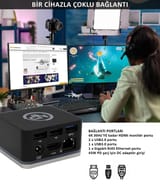 NPO TCD-101 Mac Uyumlu 4k HDMI 3xUSB 45w PD Mini Docking… 7