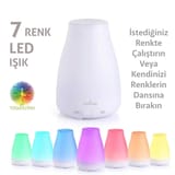 NPO Yogaroma Renkli Gece Lambası Aromaterapi ve Ultrasonik… 2