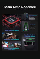 RaXius Momentum DS-R9.69HX001 Ryzen9 6900HX Mini PC 6