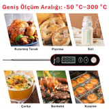 Thermopro IC6030 Su Geçirmez Hızlı Sonuç LCD Ekranlı… 7