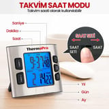 ThermoPro TM02 Mutfak, Spor, Ders için Alarmlı, Işıklı,… 2