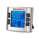 ThermoPro TM02 Mutfak, Spor, Ders için Alarmlı, Işıklı,… 1