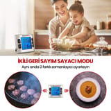 ThermoPro TM02 Mutfak, Spor, Ders için Alarmlı, Işıklı,… 3