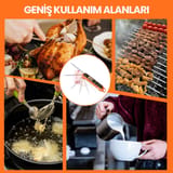 ThermoPro TP03H Su Geçirmez Katlanabilir Hızlı Sonuç Gıda… 7