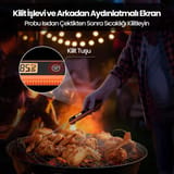 ThermoPro TP03H Su Geçirmez Katlanabilir Hızlı Sonuç Gıda… 4