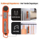 ThermoPro TP03H Su Geçirmez Katlanabilir Hızlı Sonuç Gıda… 5