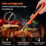 ThermoPro TP03H Su Geçirmez Katlanabilir Hızlı Sonuç Gıda… 2