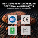 ThermoPro TP07C Alarmlı, Aydınlatmalı ve Kablosuz 150m… 8