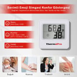Thermopro TP157W İç Mekan (Sera, Dolap, Bebek Odası) Hassas… 3